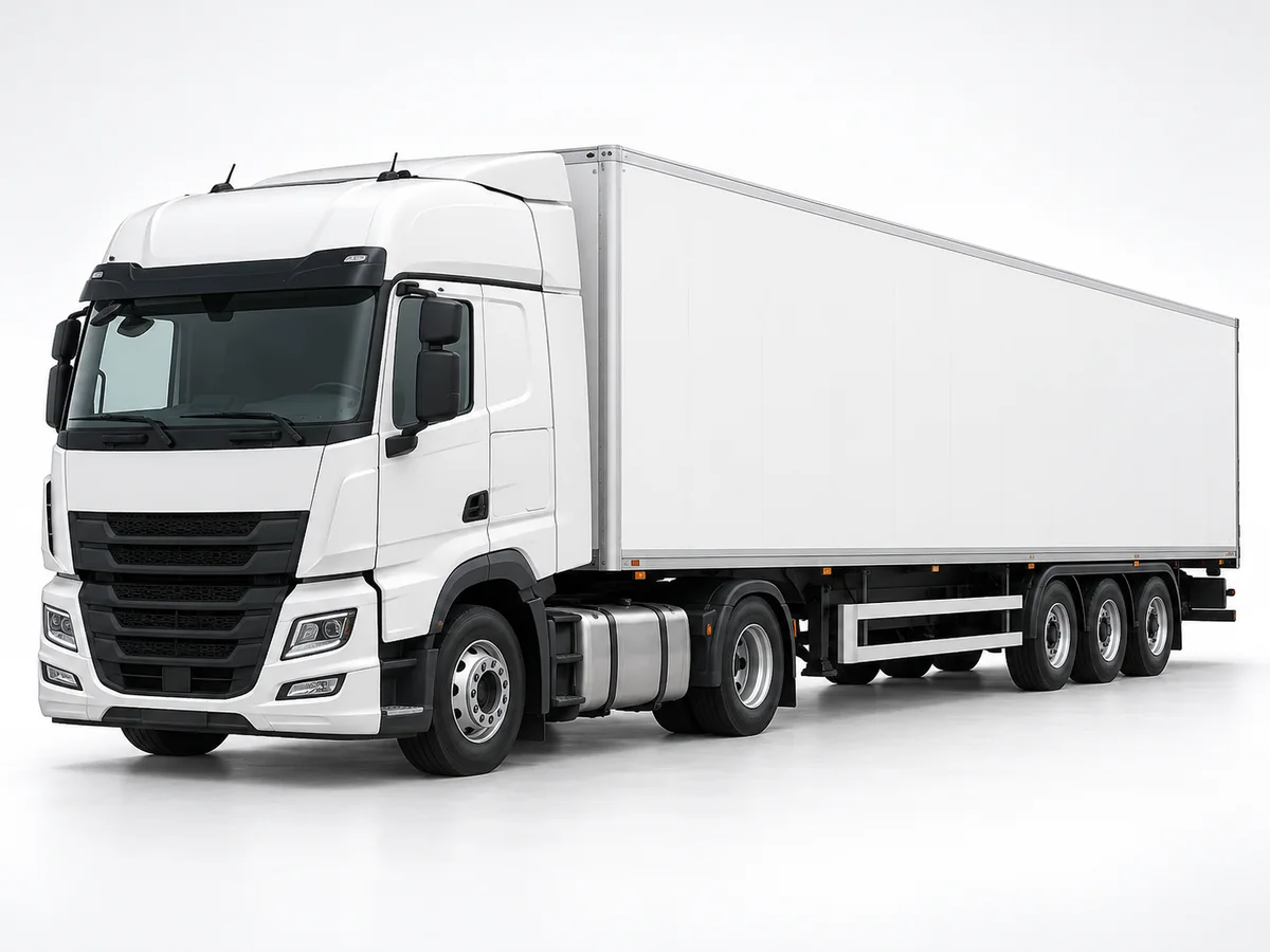 Articulated HGV and trailer for full truck loads